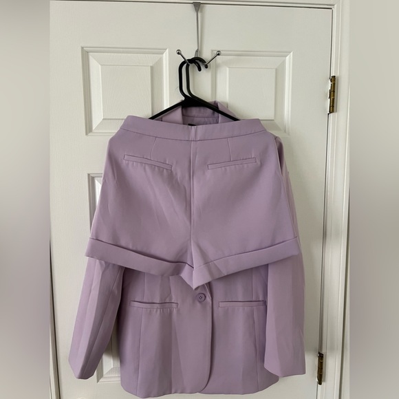 Endless rose lilac blazer and short set NWT - Picture 7 of 8